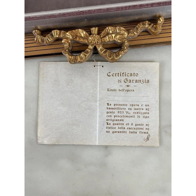 Capezzale on 925 Silver Plate, Italy, 1990 For Sale - Image 4 of 7