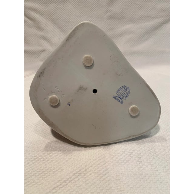 Late 20th Century Vintage Herend Porcelain Rabbit Figurine For Sale - Image 5 of 7