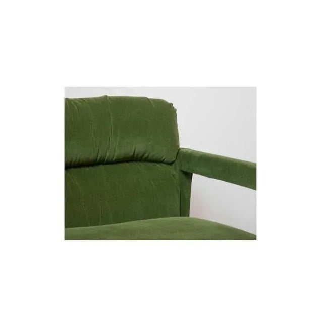 1970s Gorgeous Vintage Sculptural Parsons Chairs by Drexel - A Pair For Sale - Image 5 of 7