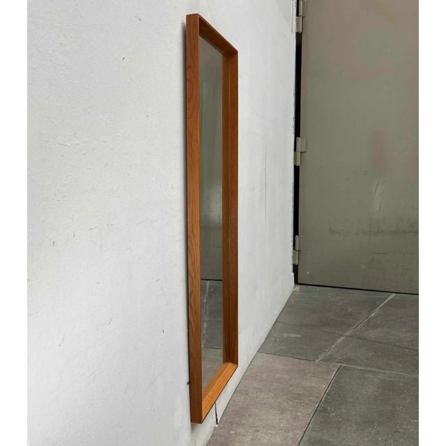 Mid-Century Modern Danish Teak Wall Mirror, 1960s For Sale - Image 13 of 18