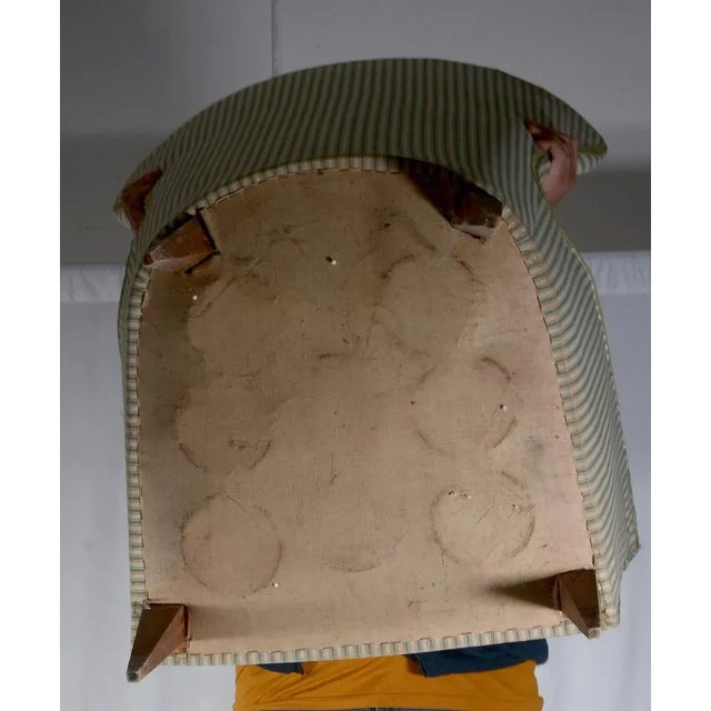 Armchair with Wooden Feet, 1960s For Sale - Image 5 of 6