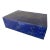 Early 21st Century Hand Carved Lapis Lazuli Mosaic & Marble Interior Jewelry Box For Sale