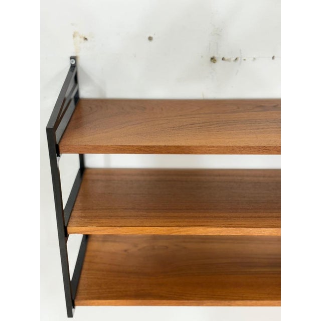 Scandinavian String Shelf in Wood For Sale - Image 5 of 7
