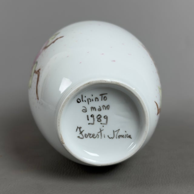 Ceramic Porcelain Vase and Plate from Heinrich, 1989, Set of 2 For Sale - Image 7 of 15
