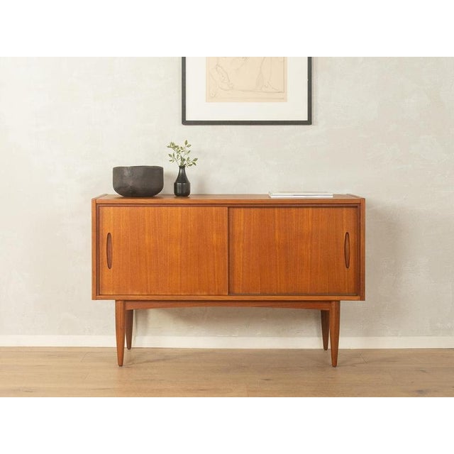 Brown Mid-Century Wood Sideboard, 1960s For Sale - Image 8 of 8