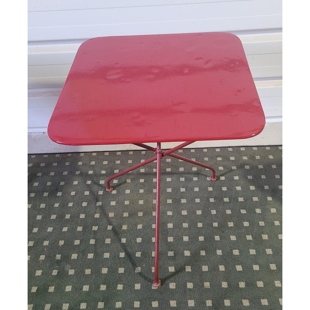 Garden Tables and Chairs, 1890s, Set of 4 For Sale - Image 6 of 15