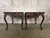 Mid 20th Century Pair of Louis XV Side Tables, Burl Walnut, Hand-Carved, Circa 1920s For Sale - Image 5 of 18