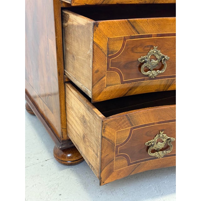 Antique Baroque Chest of Drawers with Inlays, 1790s For Sale - Image 10 of 18