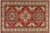 Bohemian Super Kazak Red/Beige Wool Rug - 4'1'' X 6'0'' For Sale - Image 9 of 10