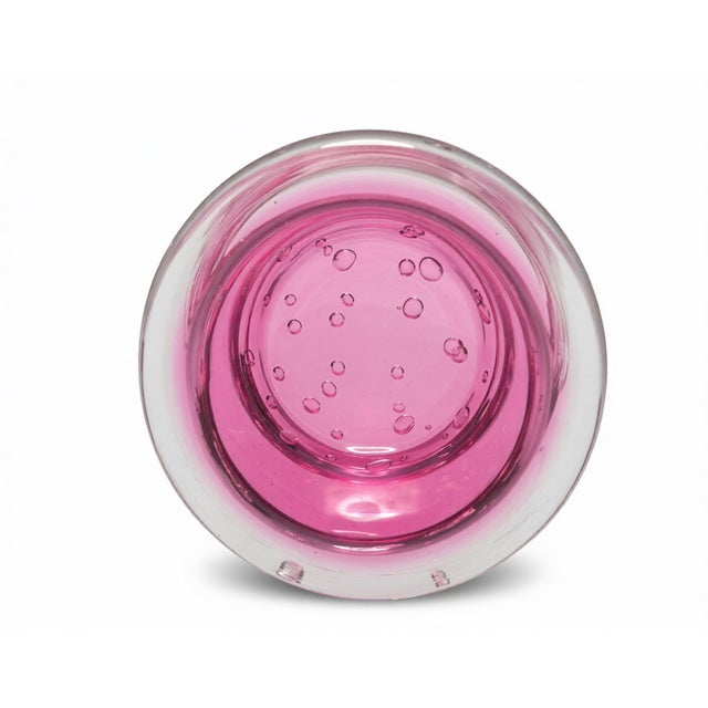 1970s Mid-Century Modern Art Glass Bowl For Sale - Image 5 of 5