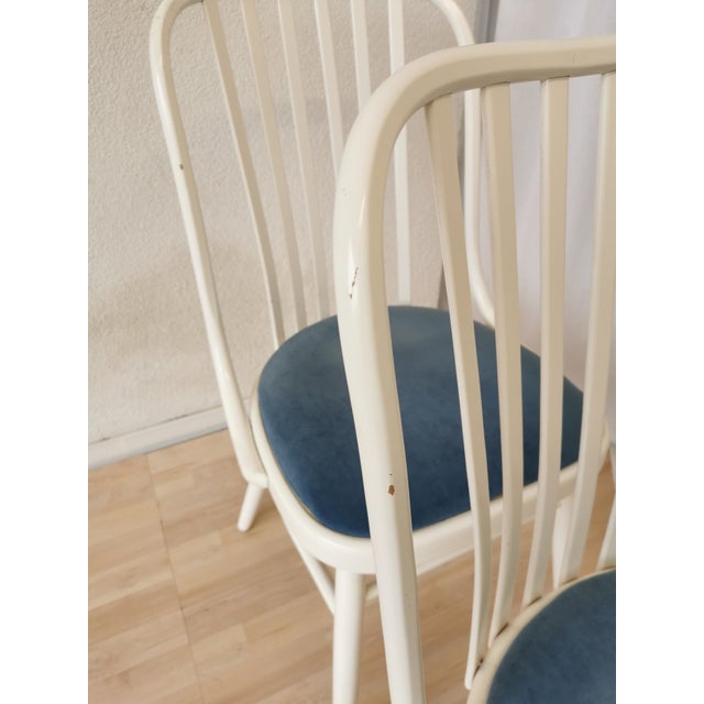 Vintage Bentwood Dining Chairs, 1970s, Set of 4 For Sale - Image 9 of 18