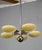A beautifully proportioned art deco chandelier dating from the 1930s, executed in the spirit of european functionalism....