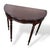 Vintage Mahogany Demi-Lune Hallway Table with Drawer For Sale - Image 6 of 8
