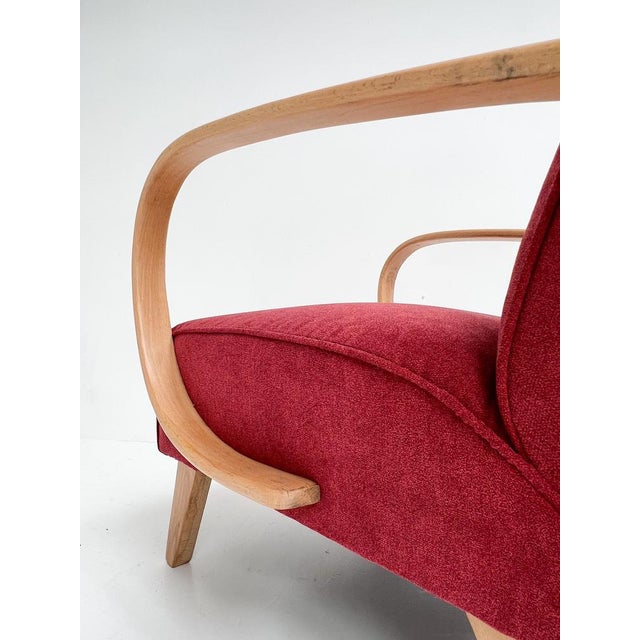 Armchair by Jindrich Halabala, 1950s For Sale - Image 9 of 13
