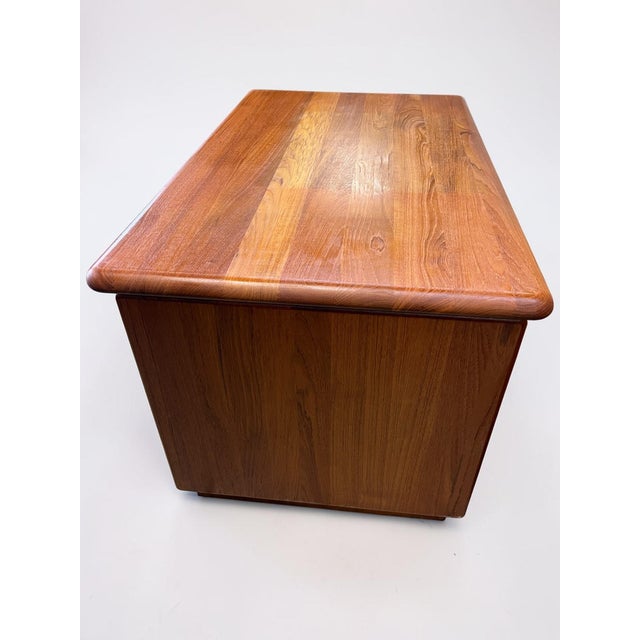 Danish Modern Teak Desk from Salin Møbler, 1970s For Sale - Image 4 of 18
