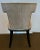 Textile Caracole Couture Modern Gray Velvet Uptown Dining Chairs Set of 4 For Sale - Image 7 of 7