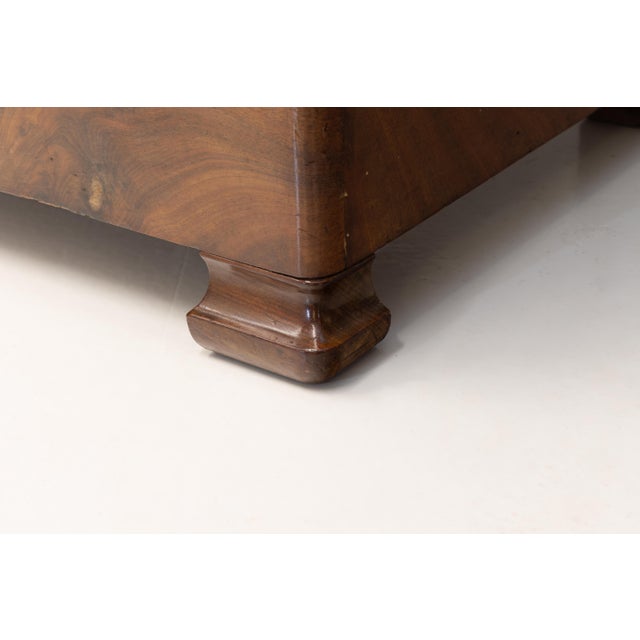 Wood Antique Mahogany Commode, 1880 For Sale - Image 7 of 9