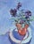 Richild Holt, Pansies, 1990, Oil Painting on Canvas, Framed For Sale - Image 12 of 12