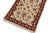Shabby Chic 1990s Boho Chic 1990s Vintage Floral Ziegler Kafkaz Wool Rug - 2′ × 2′11″ For Sale - Image 3 of 9