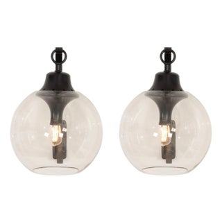 1960s Mid-Century Modern Luigi Caccia Dominioni for Azucena – Boccia Wall Lamps - a Pair For Sale