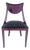 Contemporary Hollywood Recency Style Lacquered Wood Italian Attributed to Pietro Costantini Chair For Sale