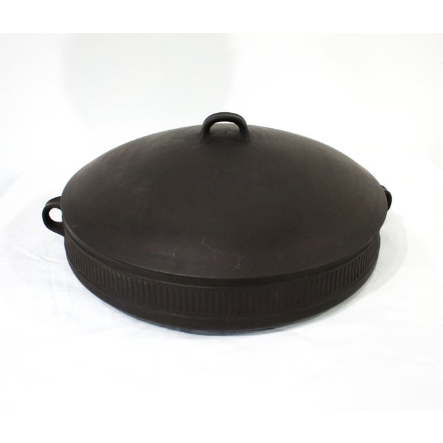 Dansk Flamestone Paella Casserole Baking Serving Dish by Jens Quistgaard Denmark For Sale - Image 11 of 11