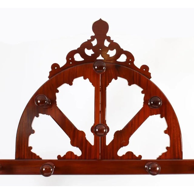19th Century Victorian Hall Umbrella Coat Stand For Sale - Image 6 of 18