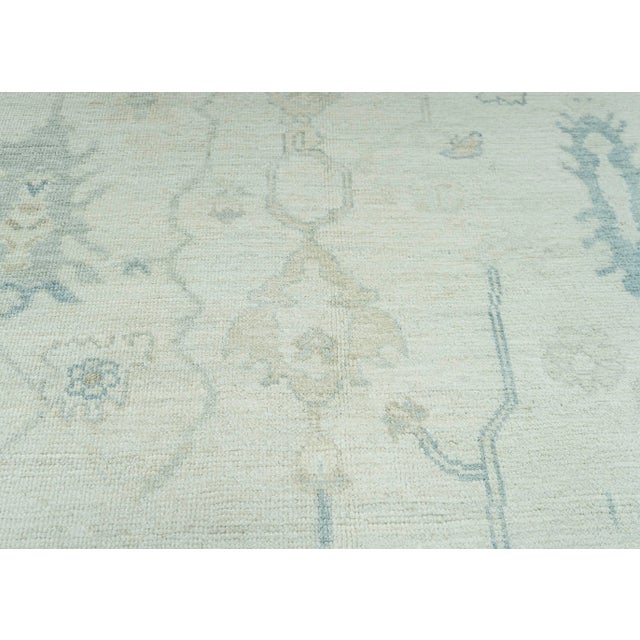 Turkish Turkish Oushak Rug 7'9" x 9'10" #19414 For Sale - Image 3 of 8
