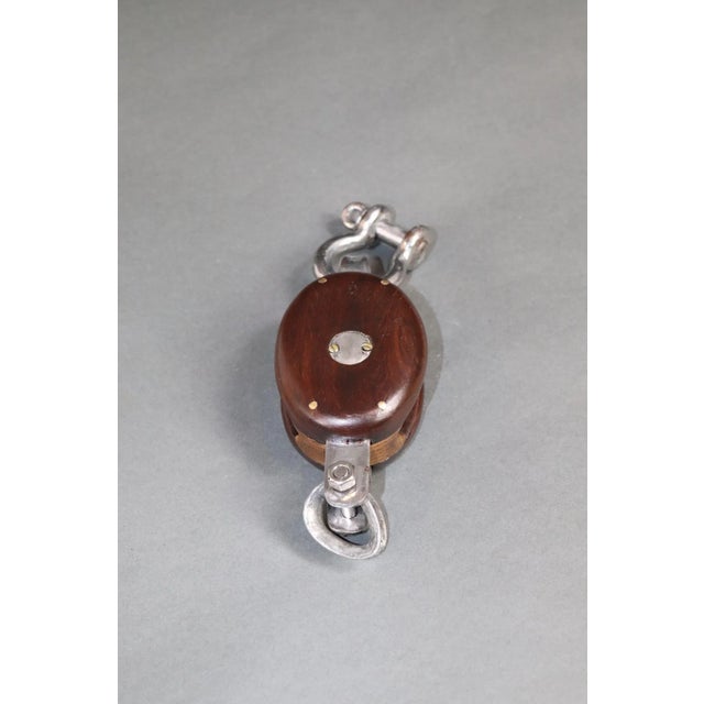 Single Sheave Yacht Pulley Block For Sale In Boston - Image 6 of 7