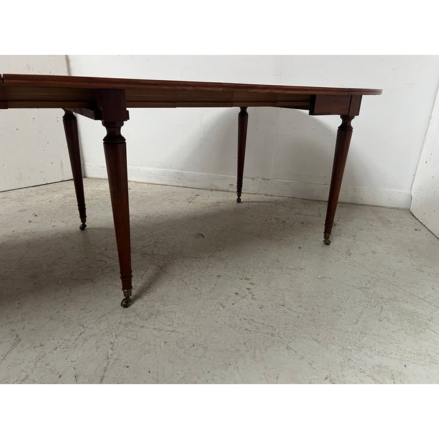Antique Louis XVI Style Mahogany Table, 1800s For Sale - Image 9 of 17