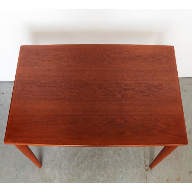 Boat-Shaped Dining Table by Grete Jalk for Glostrup, 1960s For Sale - Image 6 of 16