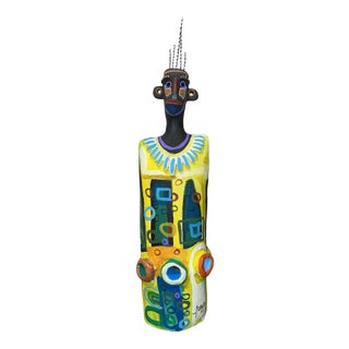Contemporary Mexican Folk Art Ceramic Sculpture by Jose Ayala Sotelo For Sale