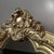 Large Vintage French Mantel Mirror in Wooden Frame, 1950s For Sale - Image 3 of 8