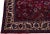 Mashad Handmade Allover Floral Red Wool Rug For Sale - Image 4 of 11