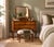 Vintage walnut dressing table by renowned British makers Waring & Gillow, circa 1930s. Featuring beautifully figured...