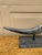 Pair of Vintage Faux Ram Horn Sculptures on Black Marble Bases For Sale - Image 12 of 16