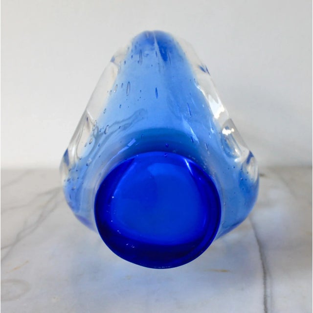 Glass Mid-Century Art Glass Sculpture For Sale - Image 7 of 7