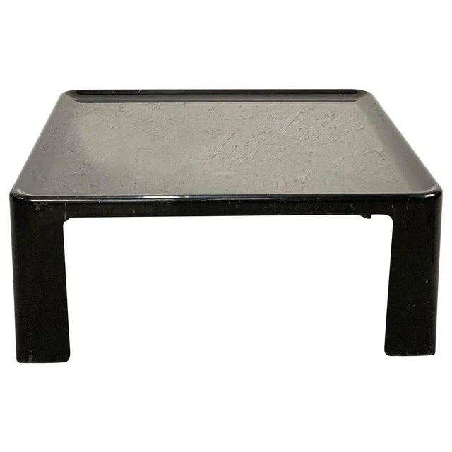 Amanta Coffee Table in Black Fiberglass by Mario Bellini for C&B, Italy, 1960s For Sale - Image 12 of 12
