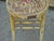 Antique Rustic Primitive Distress Hand Painted Nursery Rhymes Side Accent Chair For Sale In Philadelphia - Image 6 of 10