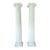 Very Large 8 Ft Neoclassical Fluted White Carved Wood Architectural Columns, a Pair For Sale