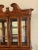 Late 20th Century Traditional Chippendale Style China Cabinet Curio Display For Sale - Image 5 of 5