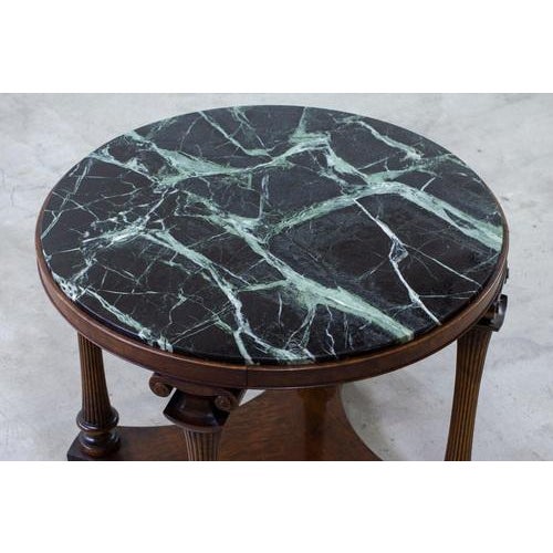 Neoclassical Entrance Table in the style of Hjorth, 1920s For Sale - Image 4 of 10