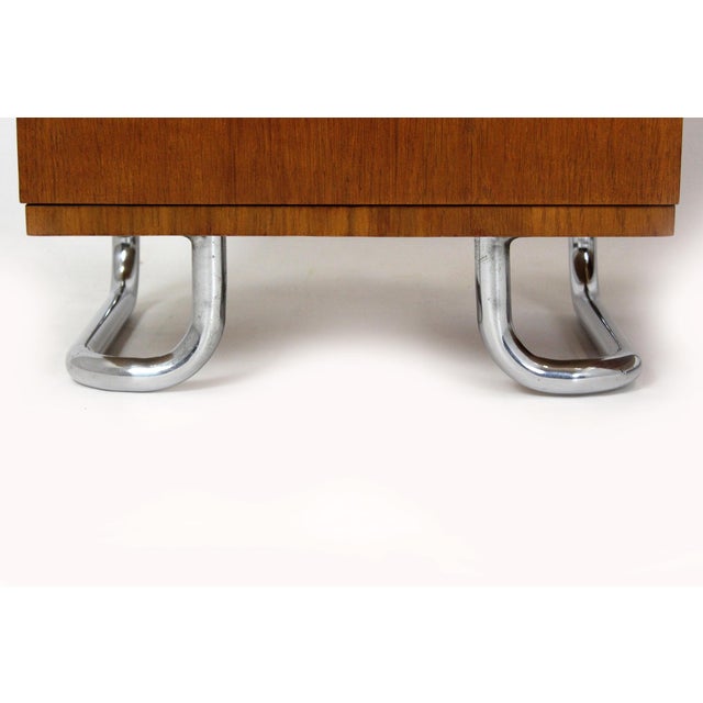 Bauhaus Bedside Tables by Hynek Gottwald, 1930s, Set of 2 For Sale - Image 6 of 18