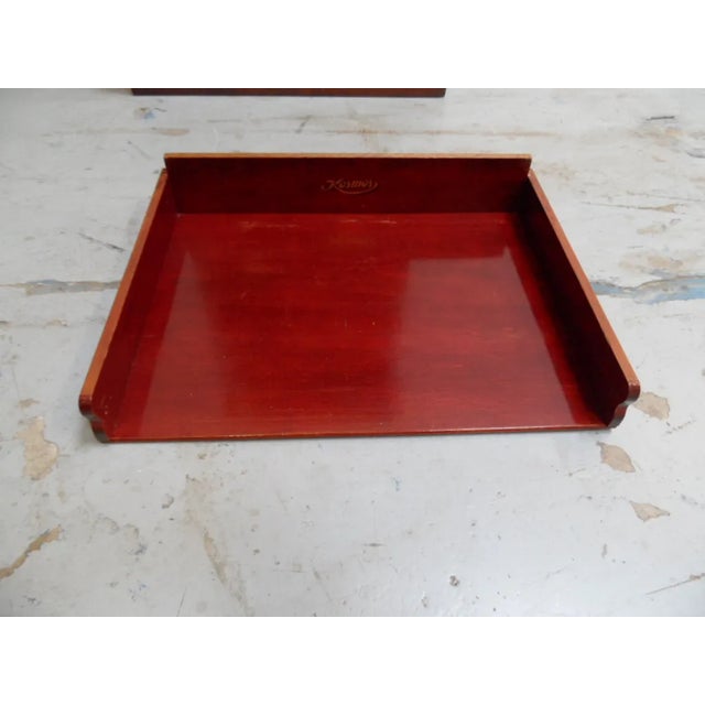 Antique Filing Cabinet with Roller Shutter, 1890s For Sale - Image 11 of 13