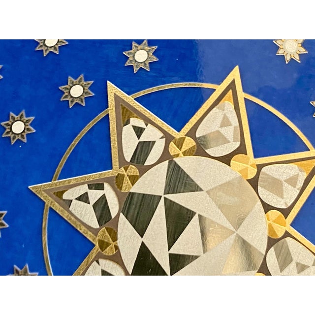 Paint Stars of Diamonds Limoges Porcelain Dish from Patek Philippe Museum Collection, 2022 For Sale - Image 7 of 14