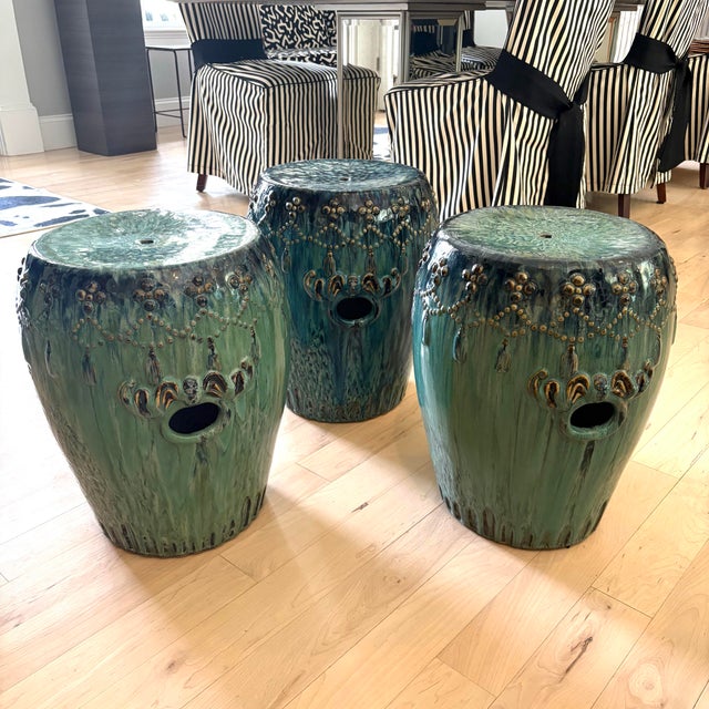 Bring rich color, texture, and timeless Asian-inspired design into your home or garden with this stunning set of three...