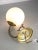 Takes one standard E14 light bulb. Good overall vintage condition. Packed with love and care. Up to 250V (Europe/UK...