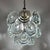Vintage Glass Disc Chandelier, Italy 1970s For Sale - Image 6 of 18