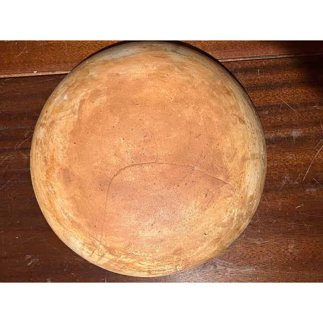 Antique Pre-Columbian Gran Nicoya Polychrome Terracotta Bowl Restored For Sale - Image 9 of 9