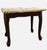 2008 Vintage Vanity Bench Mahogany Queen Ann Tapestry Dressing Bustle Foot Stool Piano bench Traditional Regency Classic...
